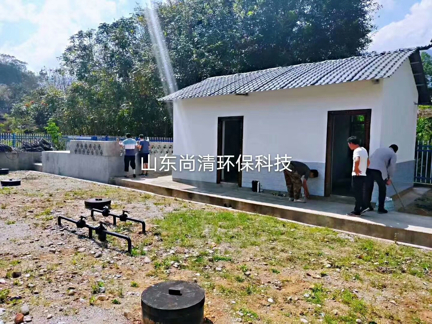 云南永德县美丽乡村污水处理设备